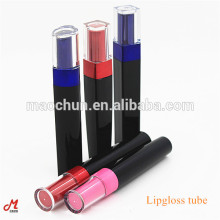 Ensemble de série de tubes de lipgloss de luxe pour corps noir